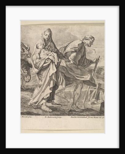 Flight into Egypt by Robert van Audenaerde