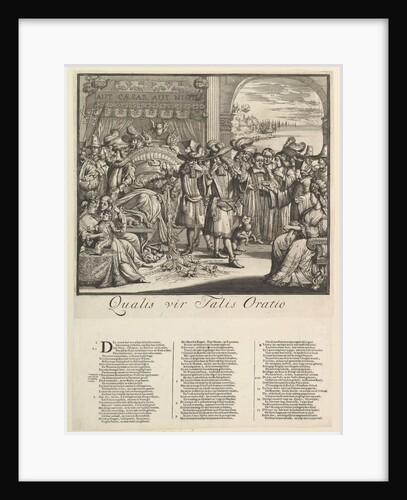 Qualis vir Talis Oratio by Romeyn de Hooghe