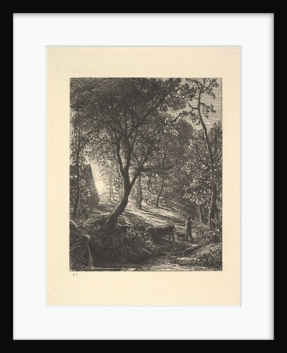 The Herdsman's Cottage, or Sunset, 1880 by Samuel Palmer