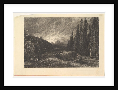 The Early Ploughman, 1861 by Samuel Palmer