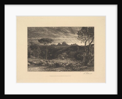 Opening the Fold, or Early Morning, 1880 by Samuel Palmer