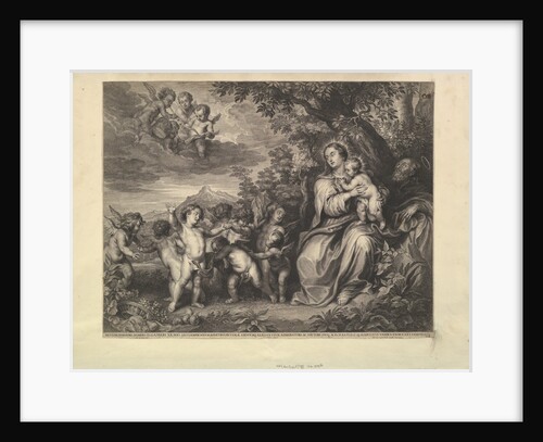 Rest on the Flight into Egypt, 1650-59 by Boetius Adams Bolswert
