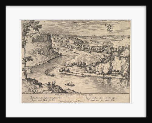 River Landscape with Mercury Abducting Psyche, ca. 1595 by Simon Novellanus