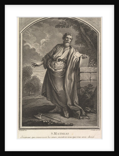 Saint Mathias, 1726 by Simon Vallee