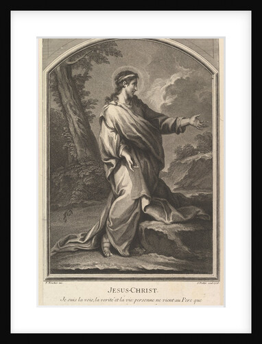 Jesus Christ, 1726 by Simon Vallee