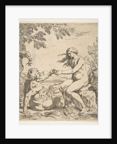 Adam and Eve, ca. 1639 by Simone Cantarini