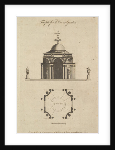 Temple for a Flower Garden, 1778 by Sir John Soane