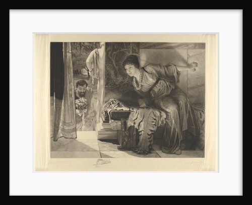 Welcome Footsteps, May 7, 1883 by Leopold  Lowenstam