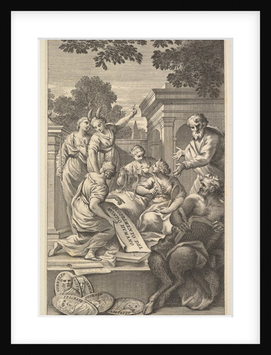 Allegorical composition celebrating the Humanities, 1695 by Nicolas Dorigny