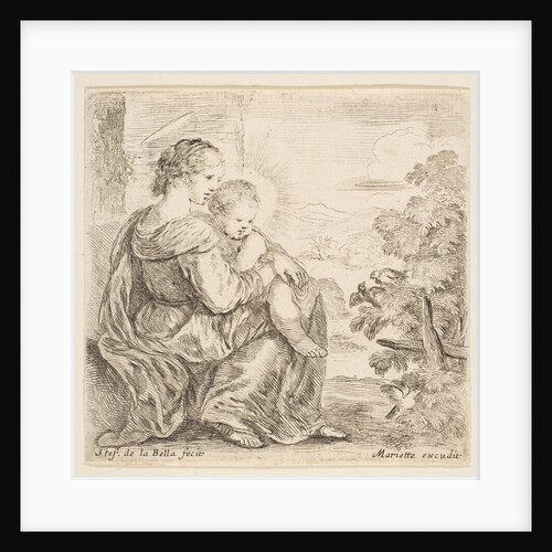 Virgin and Christ Child, 1641 by Stefano della Bella