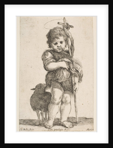 The Infant St. John the Baptist Holding up His Robe, ca. 1649 by Stefano della Bella