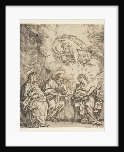Child Jesus Explaining the Scriptures to His Mother and St. Joseph, ca. 1627 by Stefano della Bella