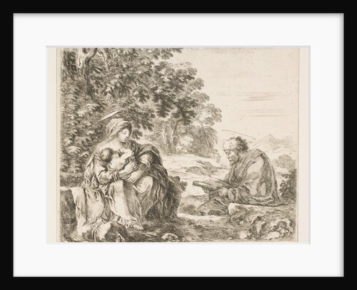 Rest on the Flight into Egypt, ca. 1649 by Stefano della Bella