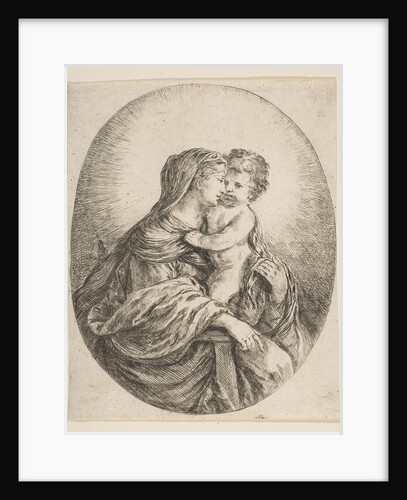 Virgin Embracing the Christ Child, ca. 1641 by Stefano della Bella