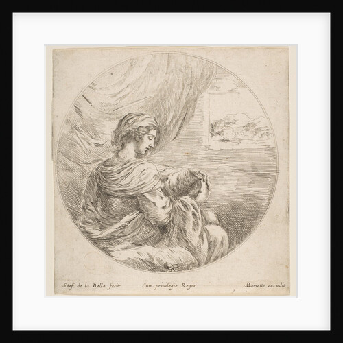Virgin Nursing the Christ Child, ca. 1641 by Stefano della Bella