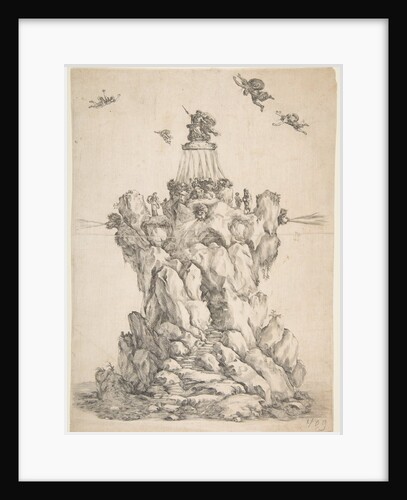 The Rock of Aeolus, 1652 by Stefano della Bella