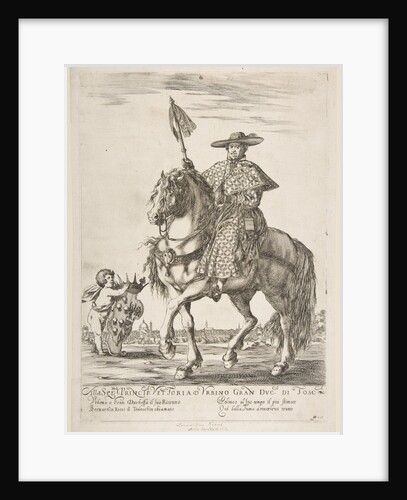 Portrait of Bernardino Ricci, 1637 by Stefano della Bella