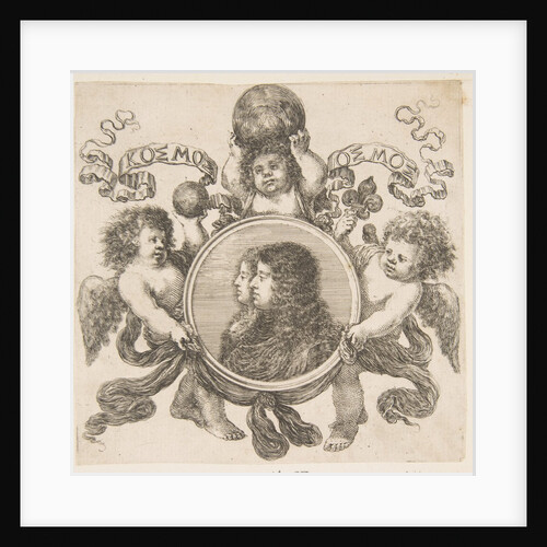 Cosimo de Medici, Prince of Tuscany, and His Wife, Marguerite Louise d'Orleans, 1661 by Stefano della Bella