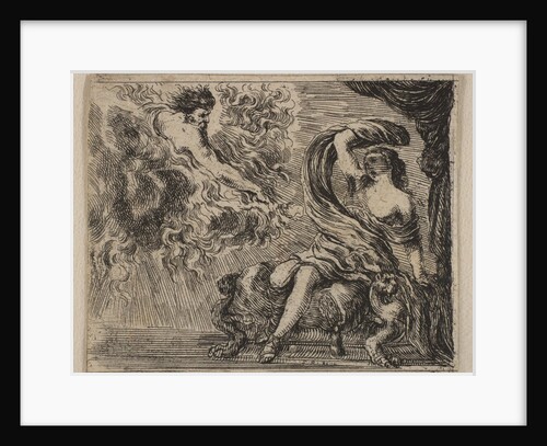 Jupiter and Semele, from 'Game of Mythology', 1644 by Stefano della Bella