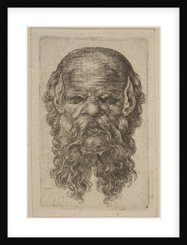 Mask by Stefano della Bella (attributed to)