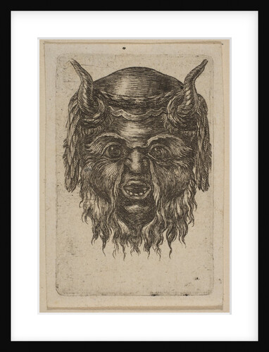 Mask by Stefano della Bella (attributed to)