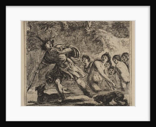 Acteon, from 'Game of Mythology', 1644 by Stefano della Bella