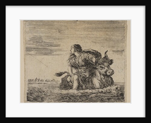 Jupiter and Europa, from 'Game of Mythology', 1644 by Stefano della Bella