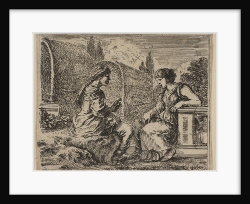 Vertumnus and Pomona, from 'Game of Mythology', 1644 by Stefano della Bella