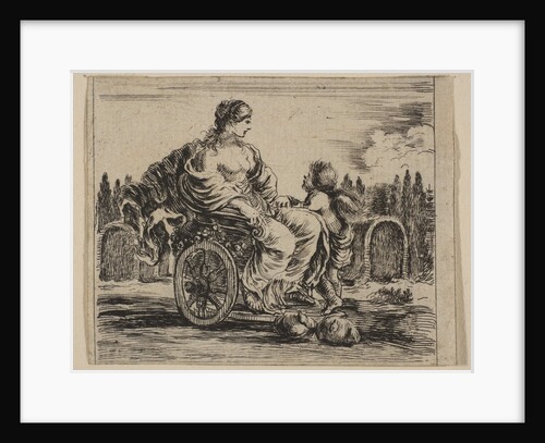 Venus, from 'Game of Mythology', 1644 by Stefano della Bella