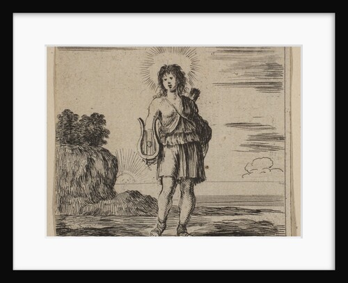 Apollo, from 'Game of Mythology', 1644 by Stefano della Bella