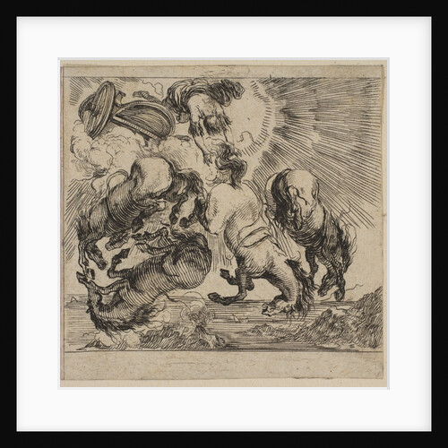 Phaeton, from 'Game of Mythology', 1644 by Stefano della Bella