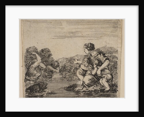 Latona, from 'Game of Mythology', 1644 by Stefano della Bella