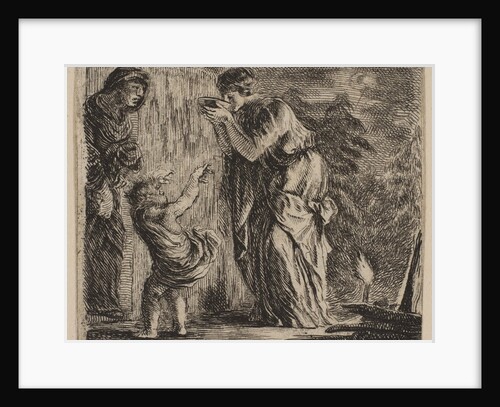 Ceres, from 'Game of Mythology', 1644 by Stefano della Bella