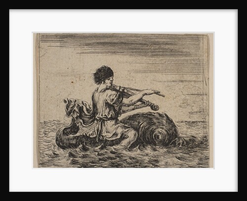 Arion, from 'Game of Mythology', 1644 by Stefano della Bella