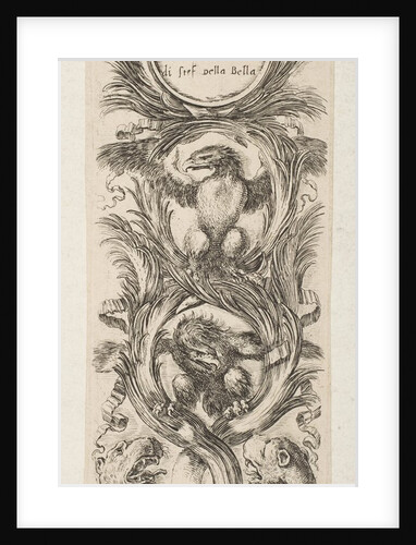 Frontispiece: Ornamenti o Grottesche, ca. 1653 by Stefano della Bella