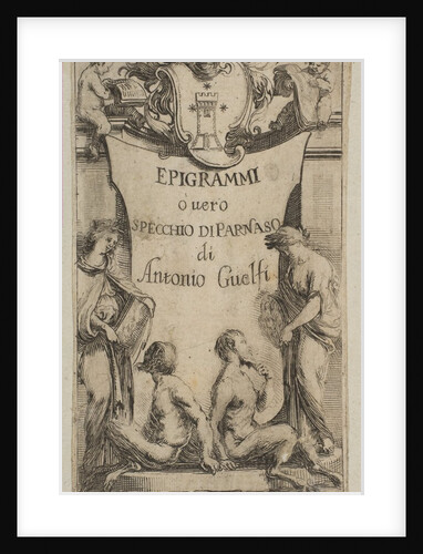 Frontispiece for Epigrammi de Guelfi, ca. 1636 by Stefano della Bella