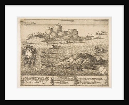 Capture of Two Galleys at Byserta, 1628 by Stefano della Bella