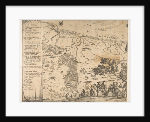 Siege of Saint-Omer, 1638 by Stefano della Bella