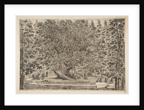 The Tree House at Pratolino, ca. 1653 by Stefano della Bella