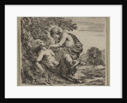 Apollon et Marsyas, 1644 by Stefano della Bella