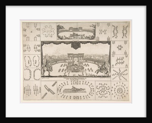 Carousel in Florence for the Marriage of The Grand Duke Ferdinand II, 1637 by Stefano della Bella