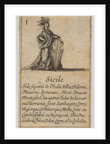 Sicile, 1644 by Stefano della Bella