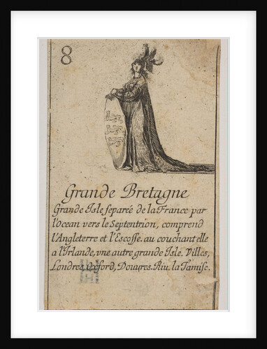 Grande Bretagne, 1644 by Stefano della Bella