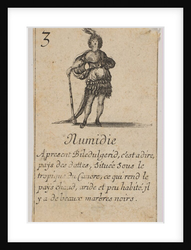 Numidie, 1644 by Stefano della Bella