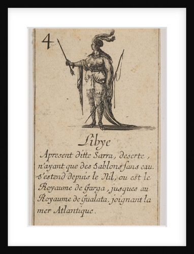 Libye, 1644 by Stefano della Bella