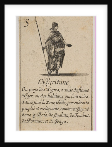 Nigritane, 1644 by Stefano della Bella