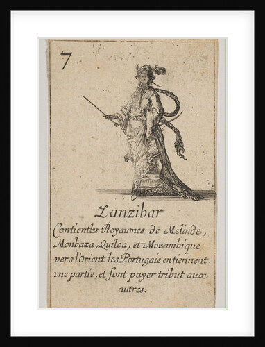 Zanzibar, 1644 by Stefano della Bella