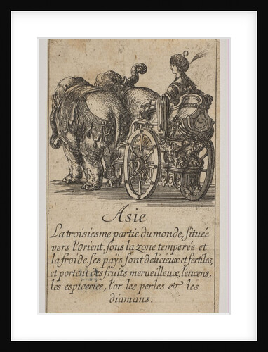 Asie, 1644 by Stefano della Bella
