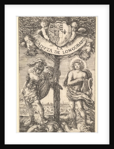 Frontispiece for 'The Fall of Longobardi', poems by Sigismond B…, 1656 by Stefano della Bella