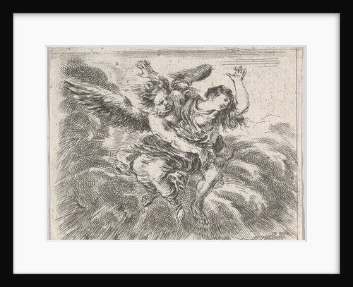Boreas and Orithyia, from 'Game of Mythology', 1644 by Stefano della Bella
